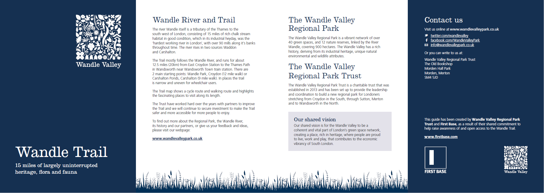 wandle cycle trail map